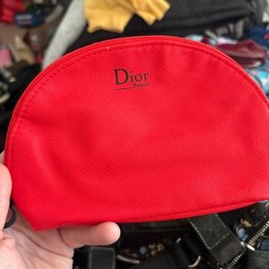 Dior makeup purse